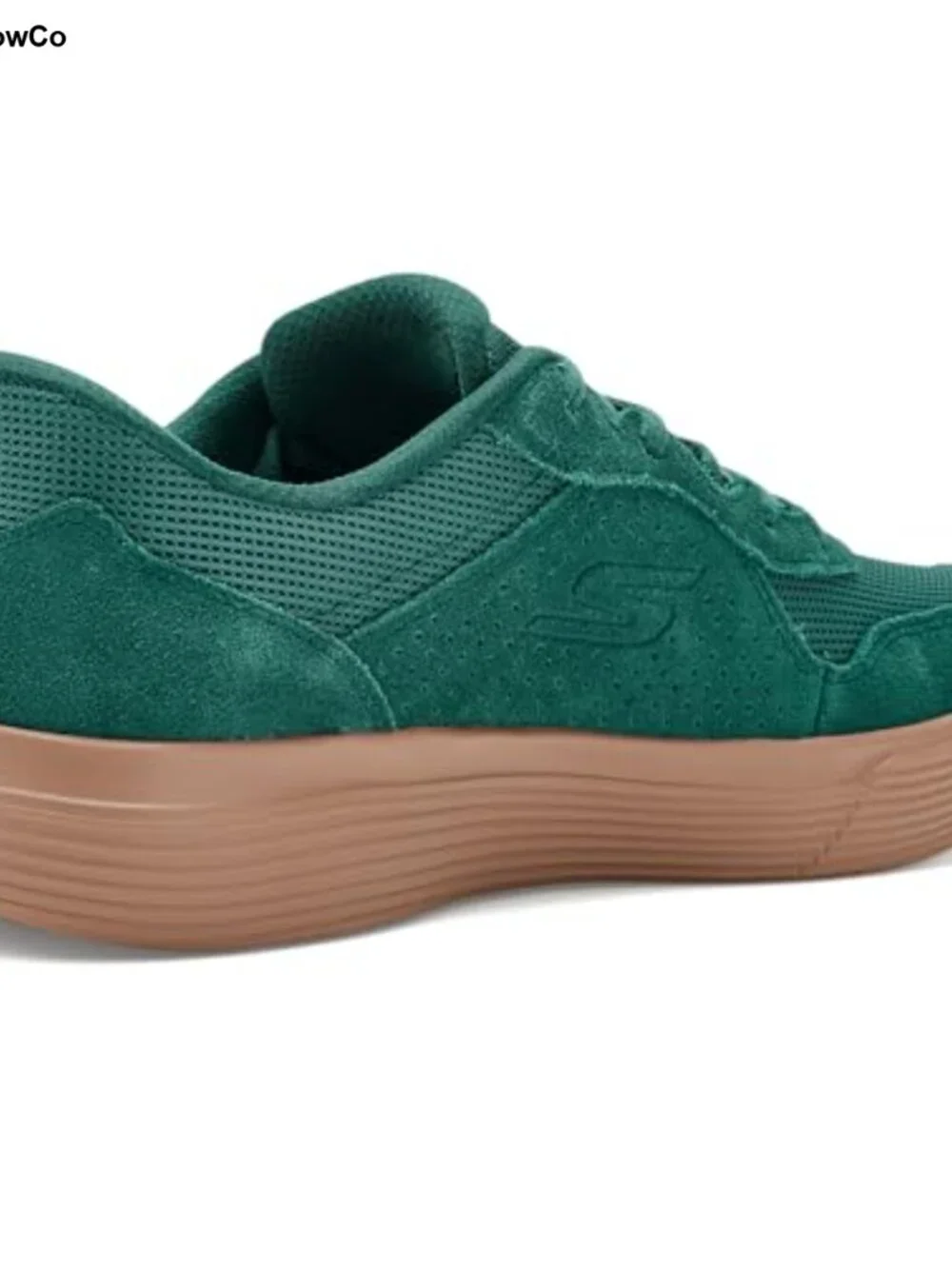 Slip-On Walking Sneakers with Arch Fit Suede Mesh